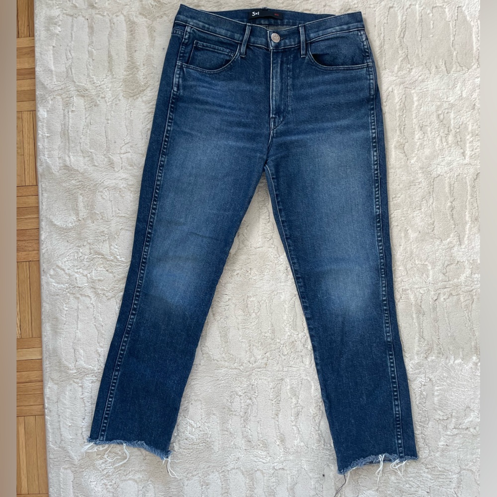 3x1 ankle straight leg jeans
